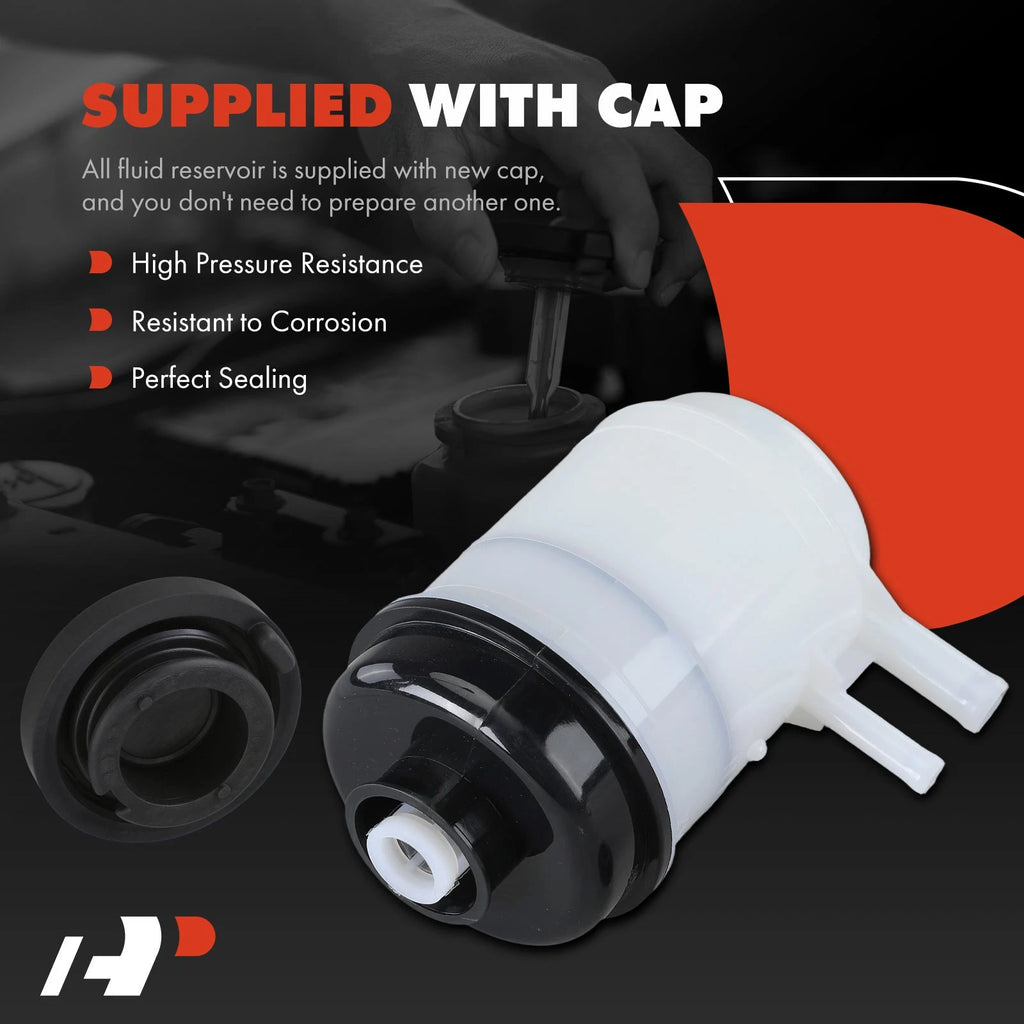 Power Steering Pump Reservoir with Cap for Chevy W3500 (2000–2002)