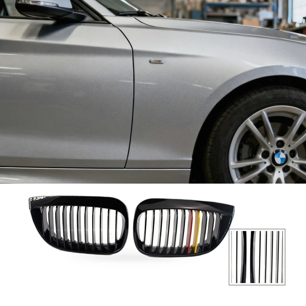 Gloss Black Grille for BMW 1 Series E81 E87 (2004–2007)
