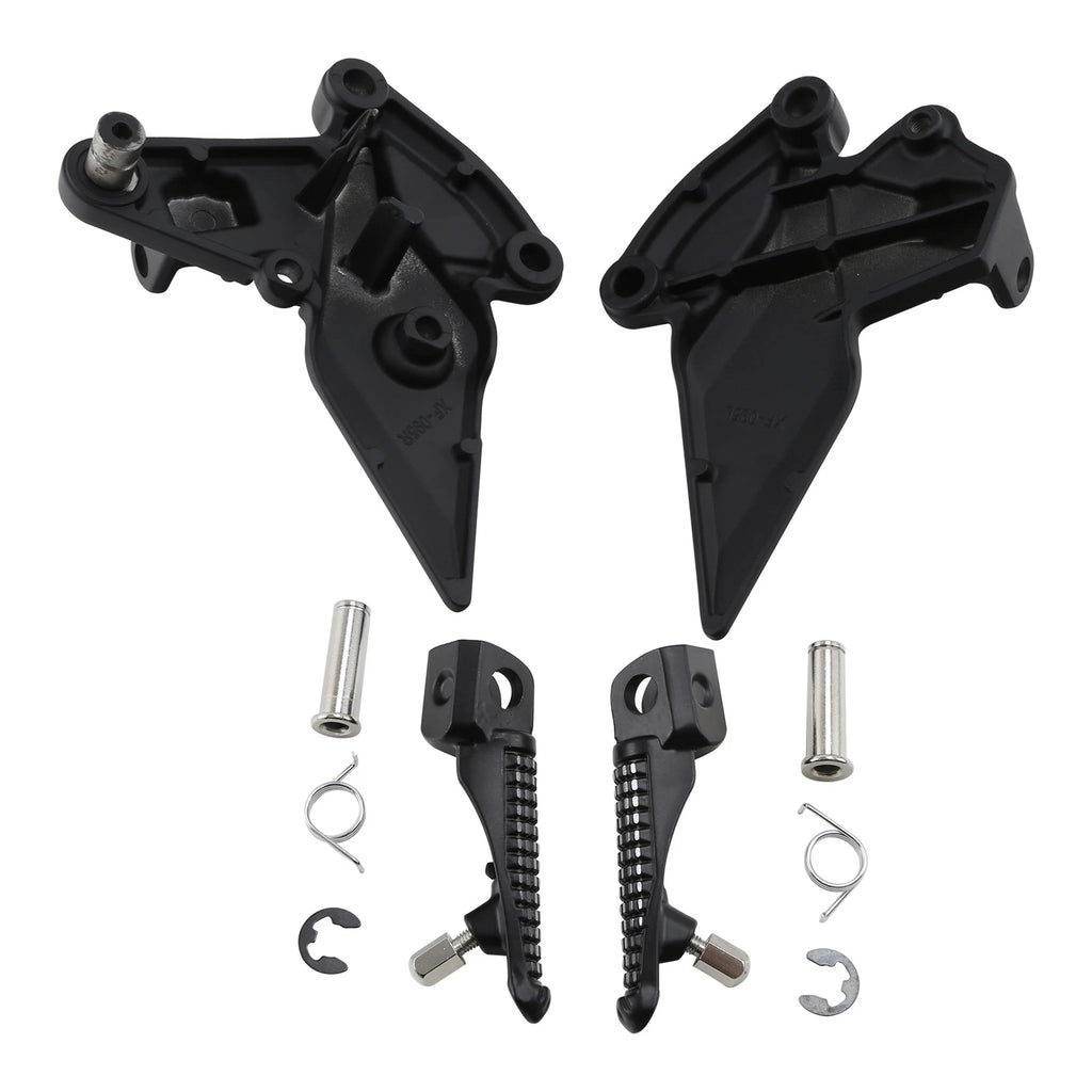 Driver Front Footpegs Footrest Bracket for Kawasaki Z1000 ZR1000 (2010–2023)