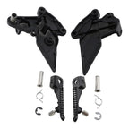 Driver Front Footpegs Footrest Bracket for Kawasaki Z1000 ZR1000 (2010–2023)