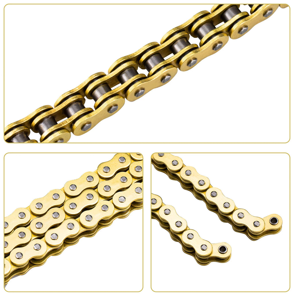 Gold 520 O-Ring Chain & Drive Sprocket Kit for Yamaha Warrior 350 (1989–2004)
