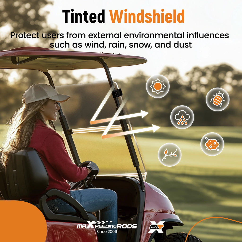 Tinted Windshield for EZGO TXT (1994-2014)