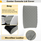 Leather Center Console Lid Armrest Cover Pad for Honda CR-V (2017–2022)