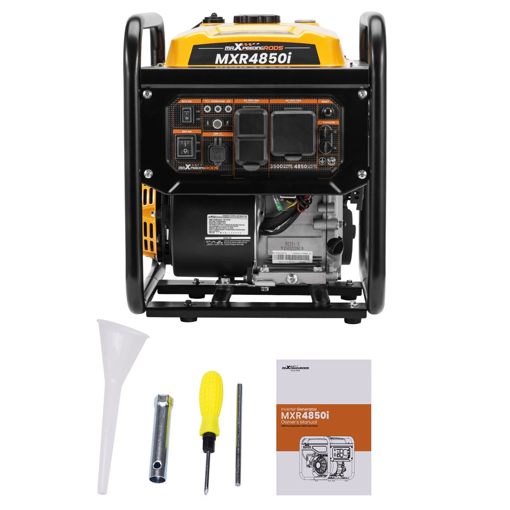 Portable Generator 3500W with ECO Mode for Gas Power (223cc)