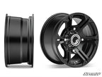 15" SuperATV H-Series Black Bandit Wheels for ATV (4/110)