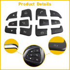 Steering Wheel Multi-Function Button Cover for Mercedes-Benz C300 (2015-2017)