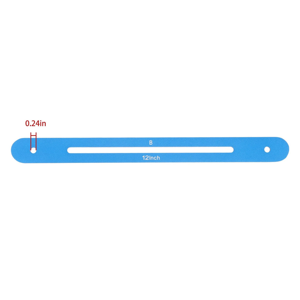 Stair Tread Gauge Template Tool for Stair Shelf Jig (8-60 Inch)