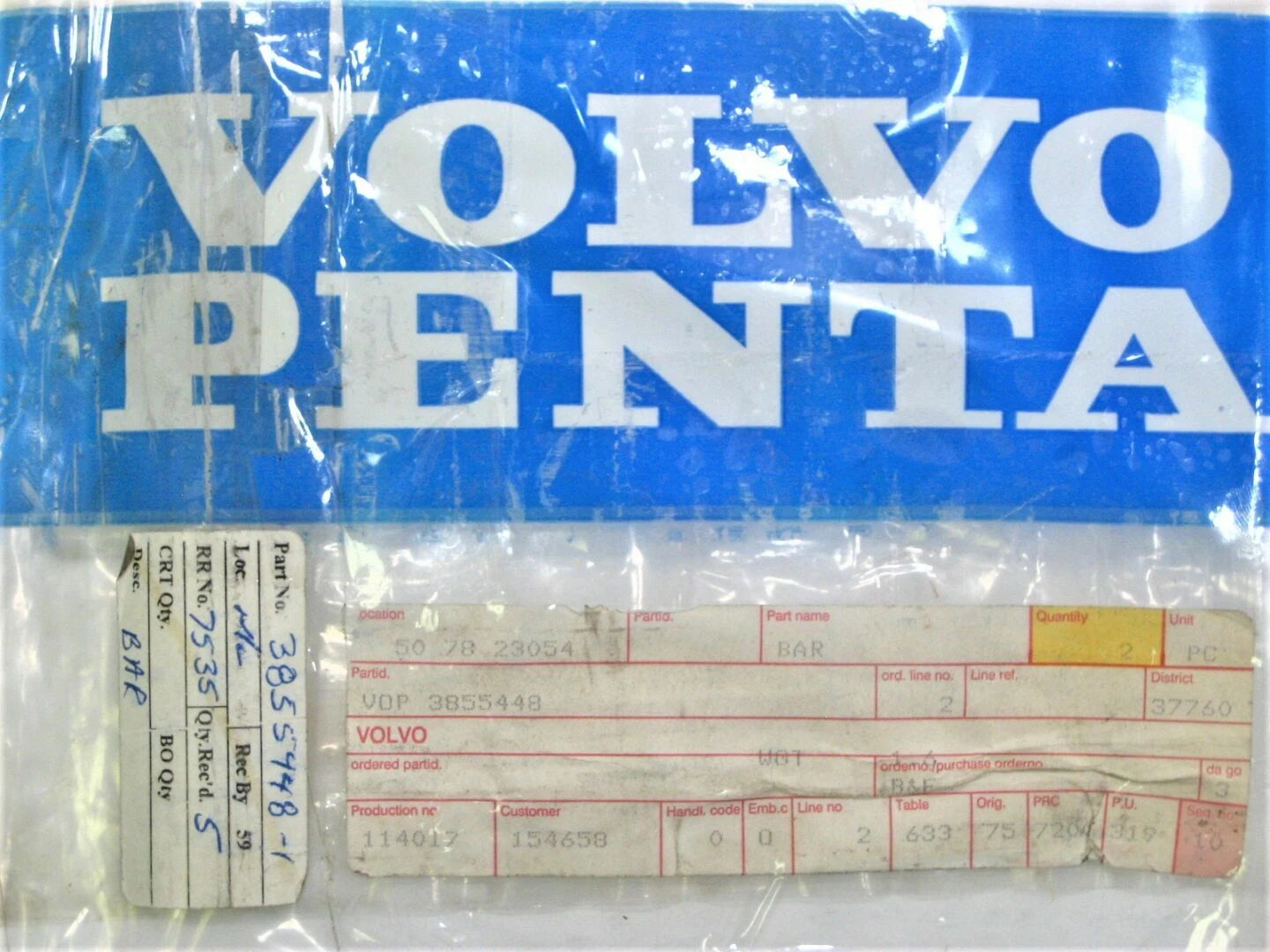 Volvo Penta 3855448 Marine Diesel Sterndrive Engine Motor (OEM)