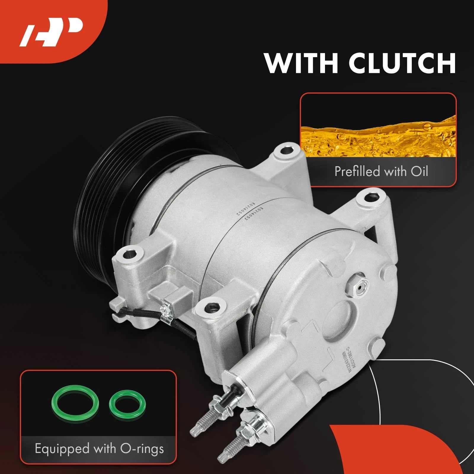 A/C Compressor with Clutch for Nissan Urvan (2000-2013)