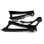 Black Rear Passenger Foot Pegs with LED Signal for Yamaha R6/R6S (2003–2010)