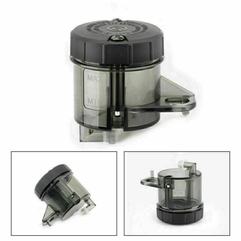 Front Brake Clutch Master Cylinder Fluid Reservoir for Moto Black