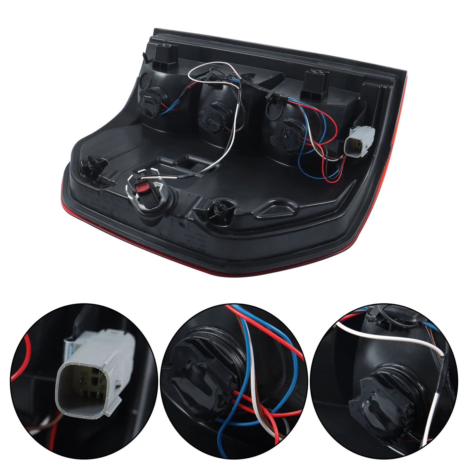 LED Tail Light Right Housing Black for Ford Maverick Lariat (2022–2023)