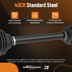 Front Left CV Axle Assembly for Hyundai Accent (2012–2017), Dodge Attitude (2012–2015)