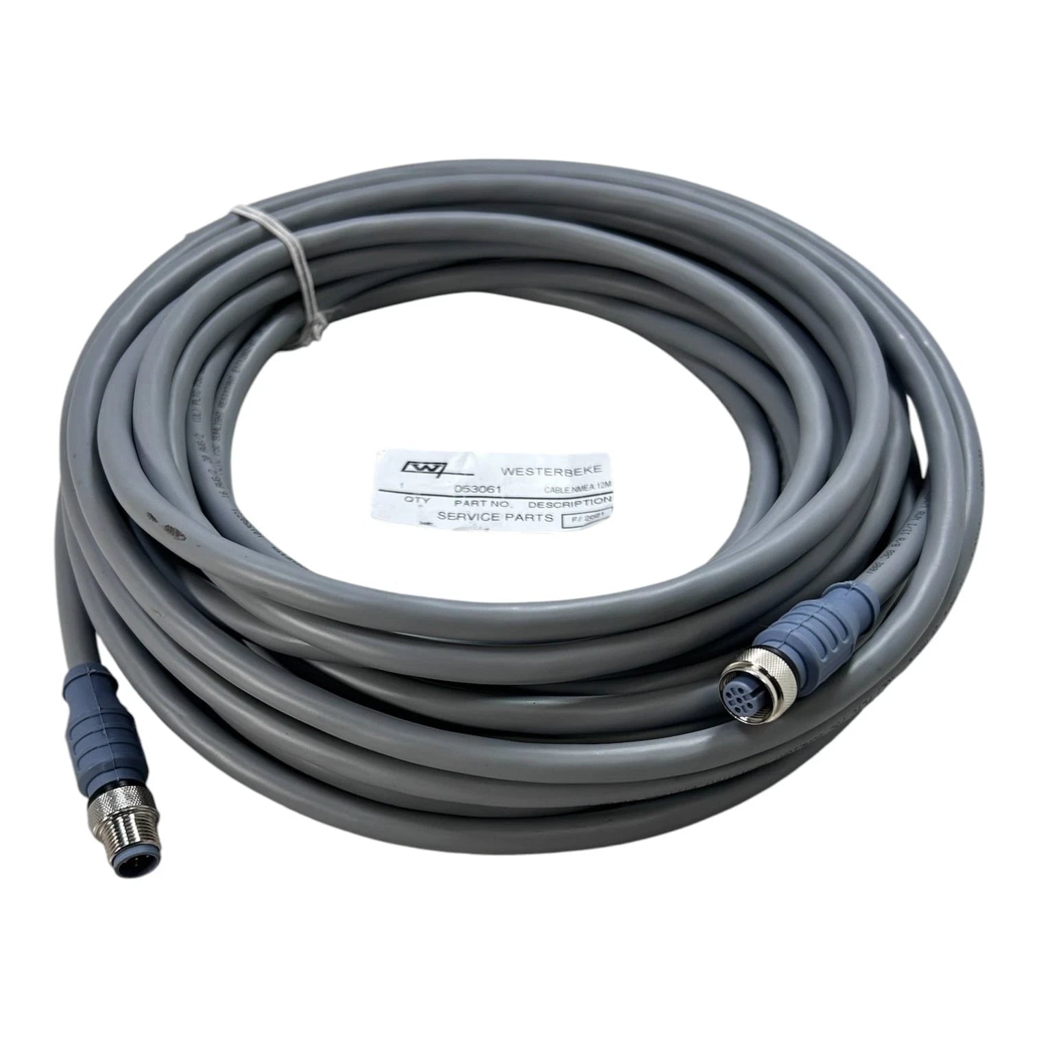 NMEA Network Cable for Westerbeke (053061) Male to Female 36FT