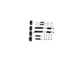 Rear Drum Brake Hardware Kit for Mazda B2000 (1986–1987) HS754ZP