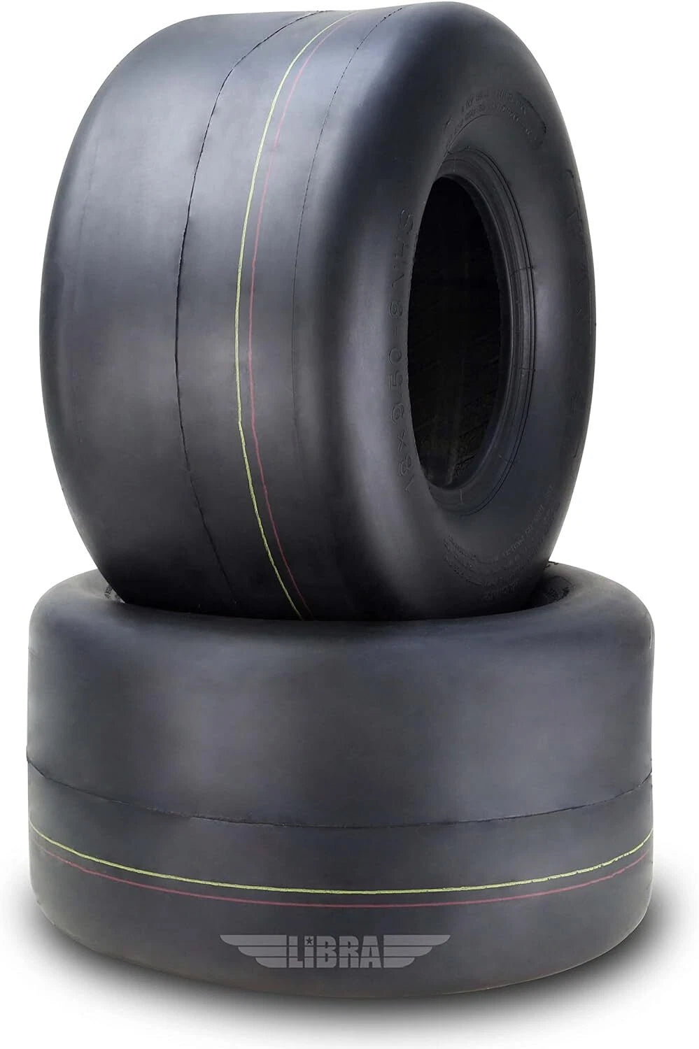 2 Turf Tires 18x9.50-8 for Lawn Mower Utility Cart (4 Ply)