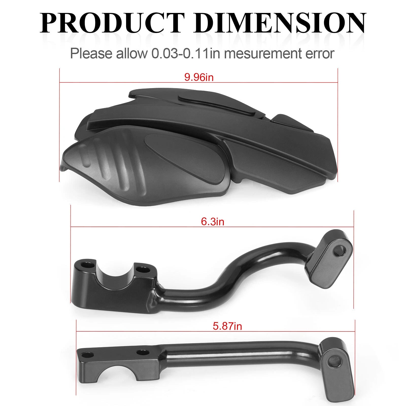 Hand Guard & Bracket Kit for Polaris Sportsman 850 XP 1000 (2015–2024)
