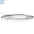 Rear Right Door Handle Chrome for Chevrolet Silverado 1500 (2007–2013)