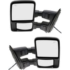 Tow Mirror Set for Ford F250 Super Duty (2010–2016) Power Heated