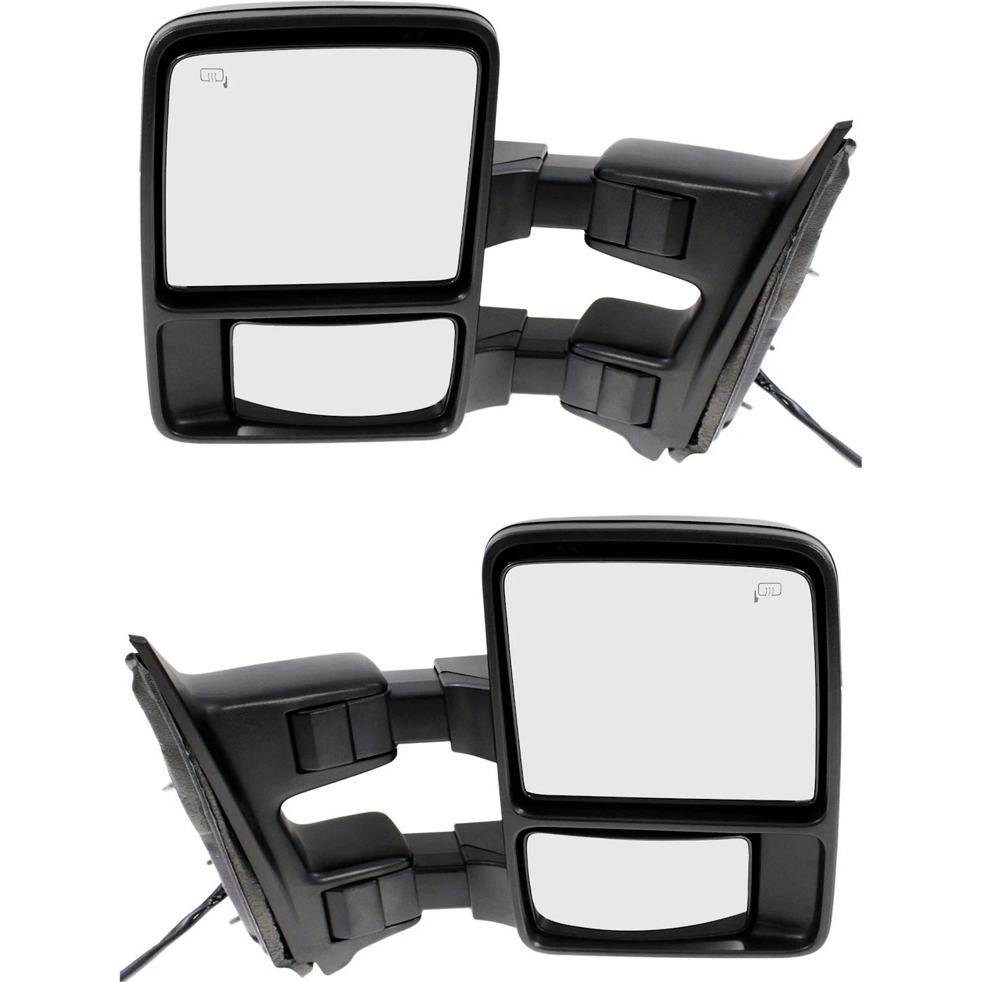 Tow Mirror Set for Ford F250 Super Duty (2010–2016) Power Heated