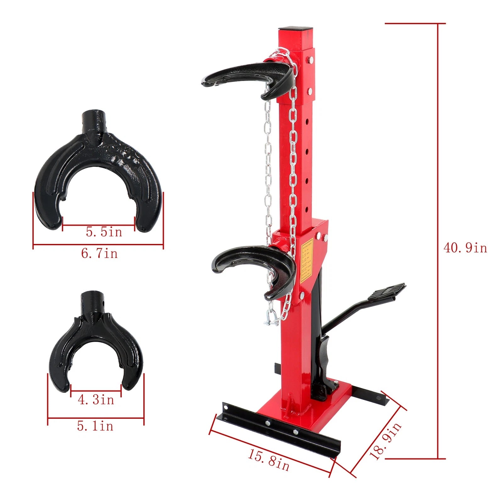 Coil Spring Compressor Tool Kit for Auto Strut (4.5T)