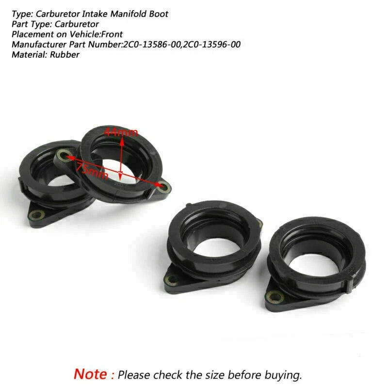 Intake Carburetor Interface for Yamaha YZF R6 YZF600 (2006–2017) 2C0-13586-00