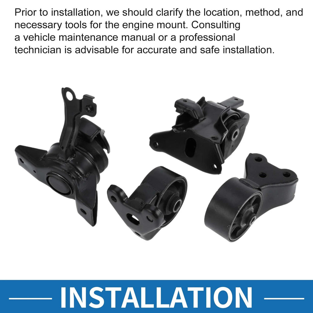 Set of 2 Engine Motor Trans Mounts for Hyundai Elantra 2.0L (2001–2006) 640283776850