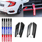 Racing Trailer Tow Strap Rocker Splitters Canard Diffuser Winglet Universal Fit (—–—)