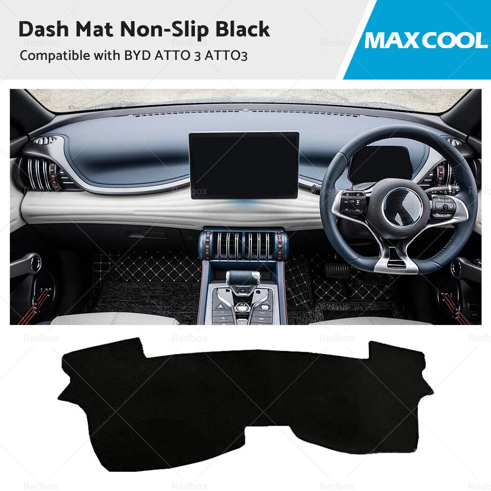 Dash Mat Anti-Slip Dashboard Cover Pad for BYD ATTO 3 (2023–2023)