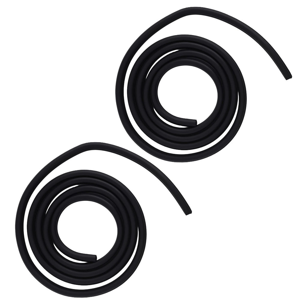 Set of 2 Front Door Window Belt Strips for Dodge Ram 1500-3500 (2002-2018)
