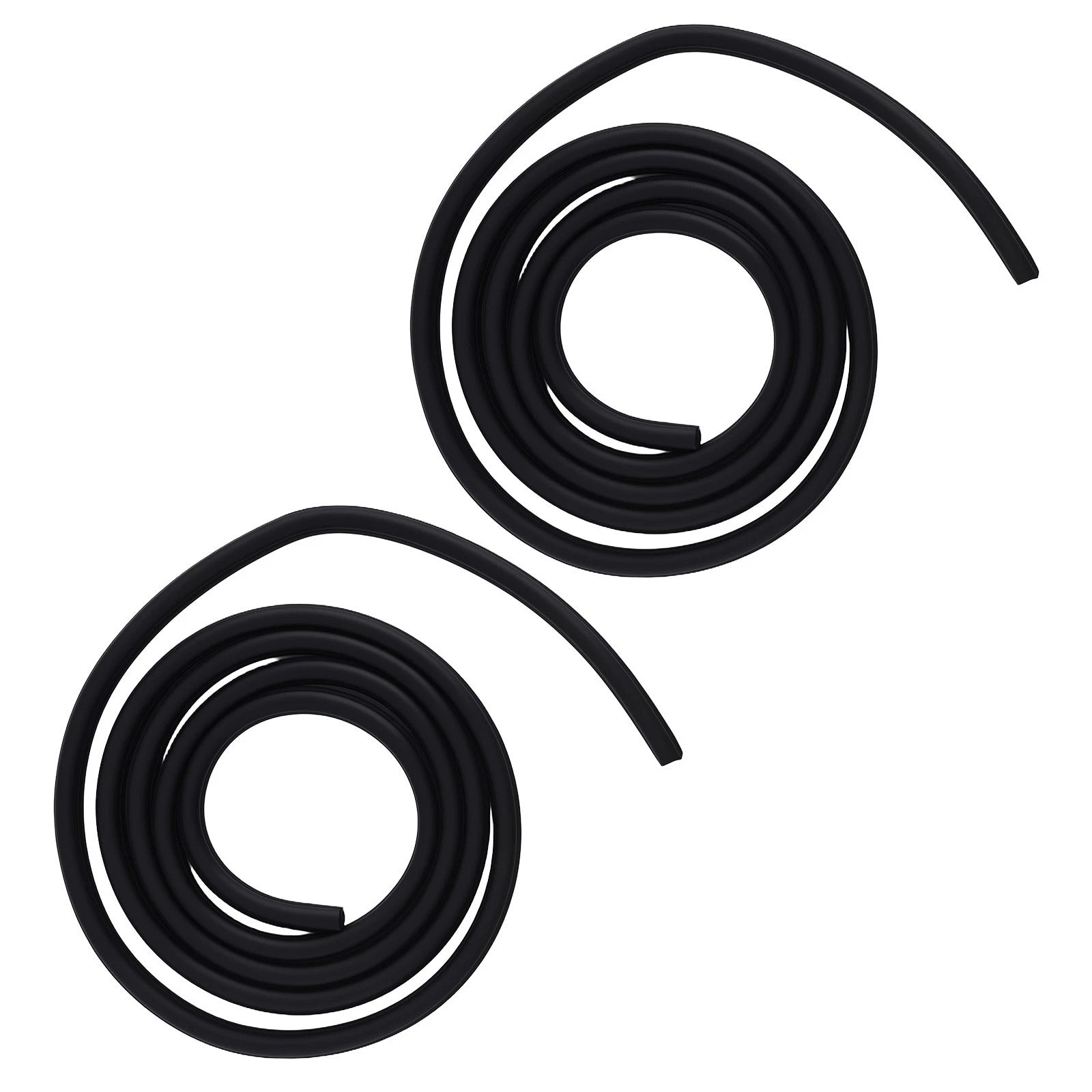 Set of 2 Front Door Window Belt Strips for Dodge Ram 1500-3500 (2002-2018)