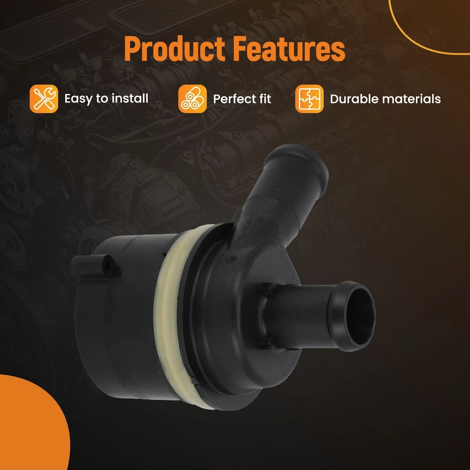Engine Coolant Water Pump for Seat Ibiza St Toledo (2013-2015)