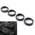 Air Conditioner Switch Button Ring Trim for Ford F150 XLT (2015-2020)