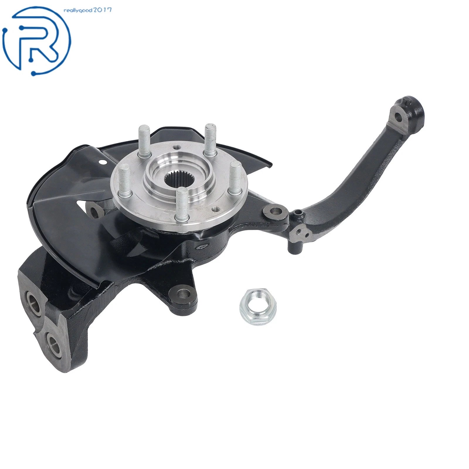 Front Right Steering Knuckle & Wheel Hub Bearing Assy for Ford Fusion (2006–2012)