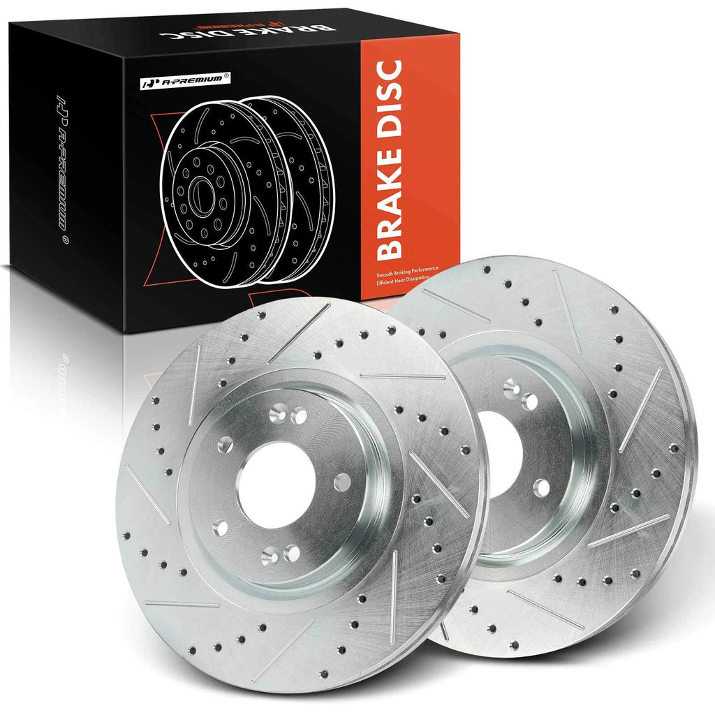 Front Drilled Brake Rotors for Kia Sedona (2015–2021)