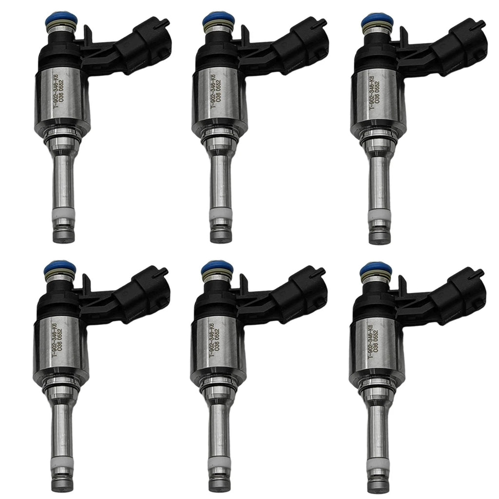 6X Fuel Injector for GMC Acadia, Chevrolet Camaro, Buick Enclave, CTS V6 3.6L (2009–2011)