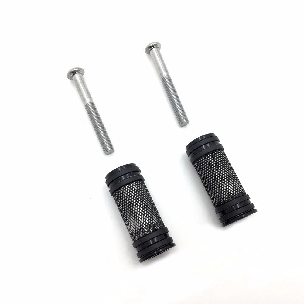2X Black Narrow Band Billet Shifter Peg for Harley Davidson (All Models)