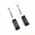 2X Black Narrow Band Billet Shifter Peg for Harley Davidson (All Models)