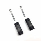 2X Black Narrow Band Billet Shifter Peg for Harley Davidson (All Models)