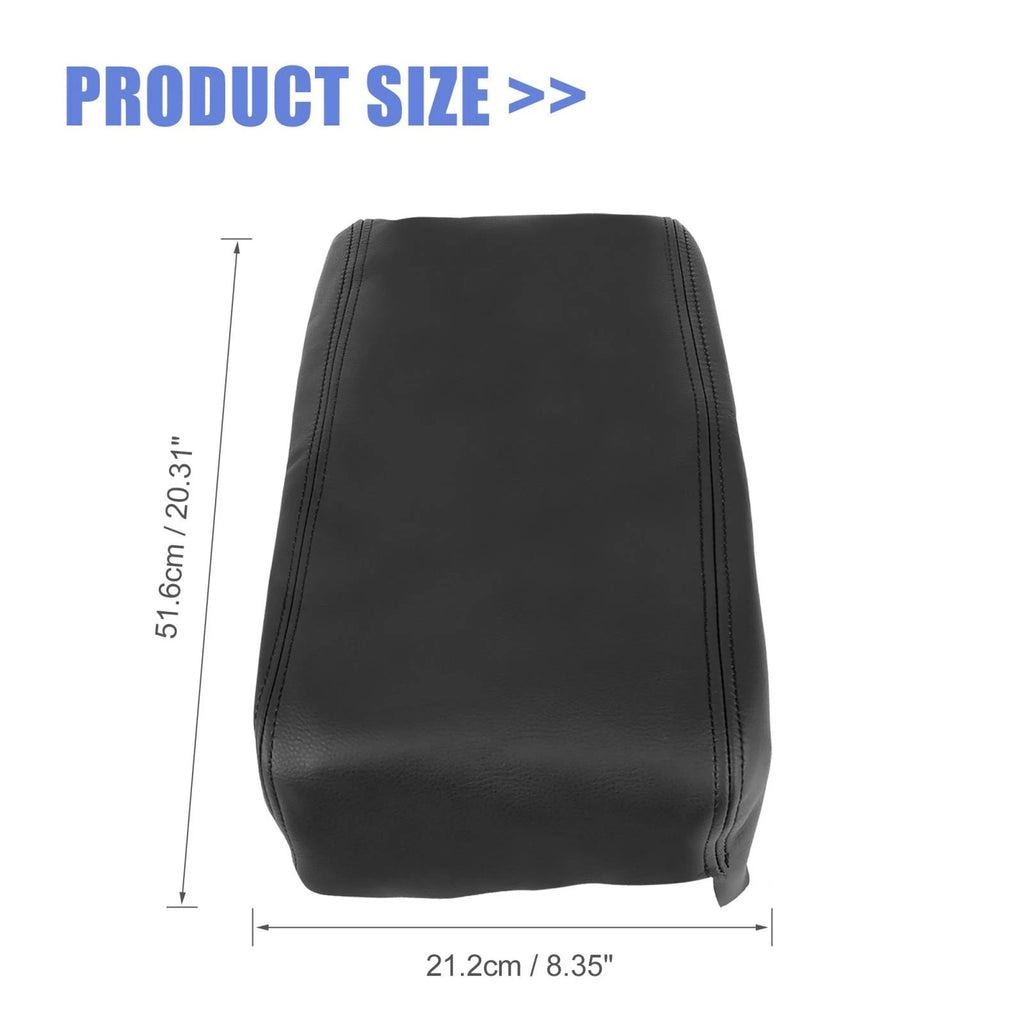 Center Console Lid Armrest Cover for Dodge Charger (2008–2010) Black