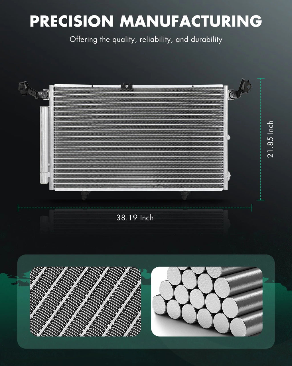 Aluminum Condenser for Lexus RX300 (1999–2003) 4988