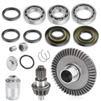 Rear Differential Rebuild Gears Kit Nut Tool for Honda Recon 250