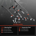 10x Ball Joint Tie Rod End for Ford E-250 (2003-2006)