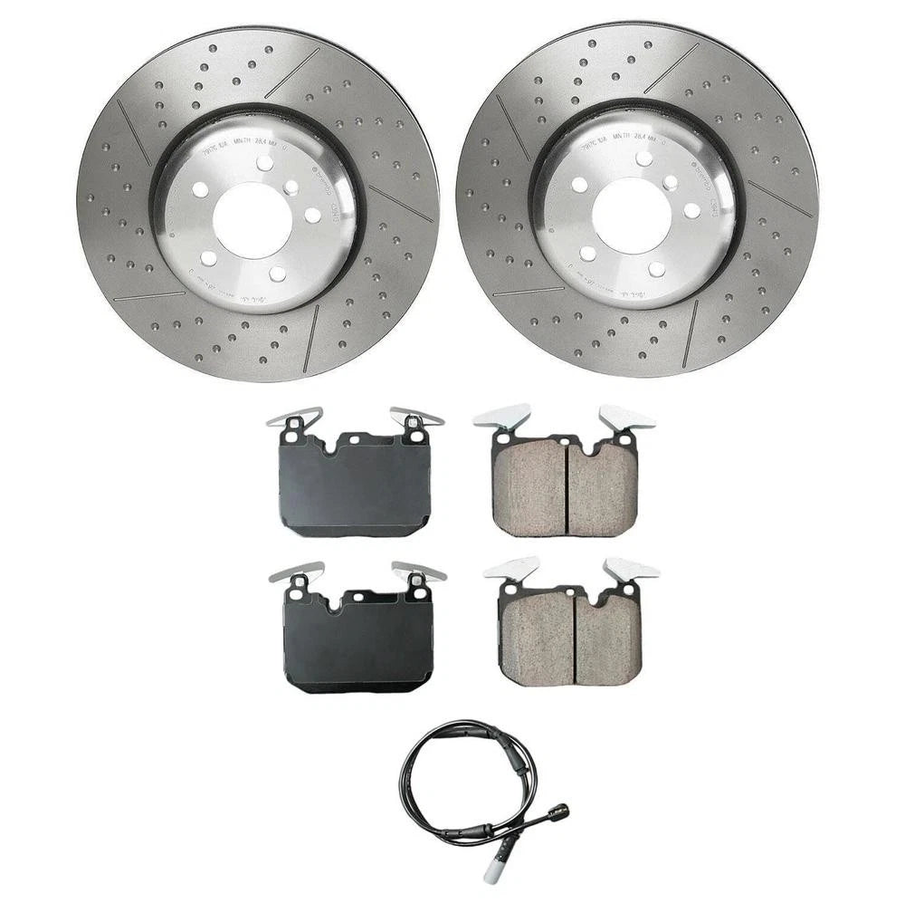 Akebono Front Brake Kit for BMW F22 F23 F30 F31 M Performance (2012–2019)