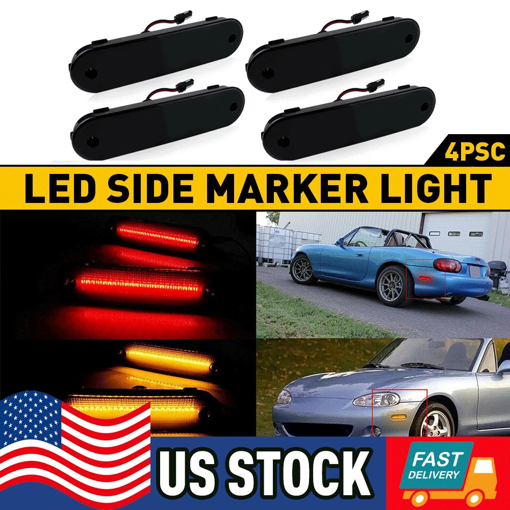 LED Side Marker Lights for Mazda Miata MX-5 (1990–2005)