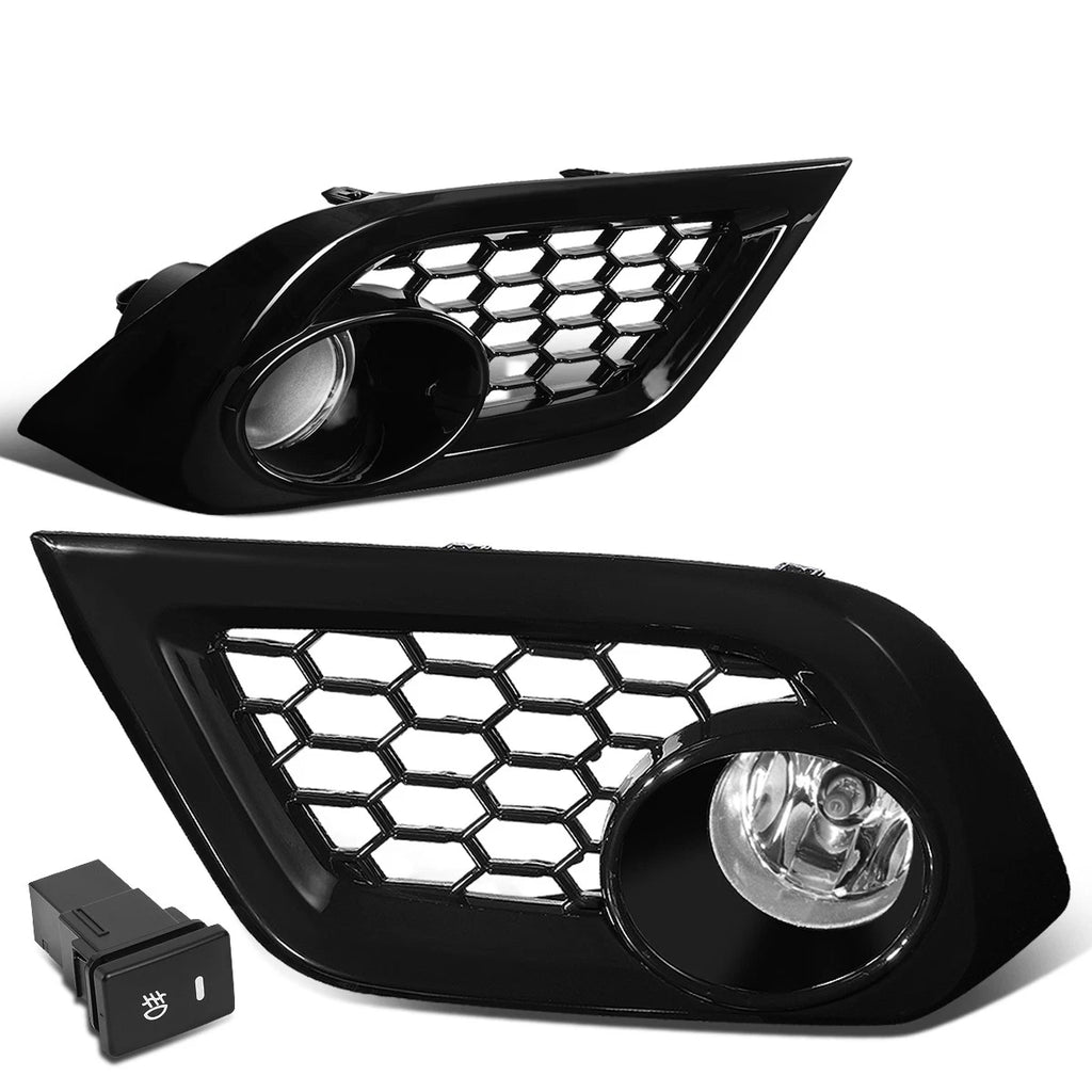 Pair of Fog Lights with Bezel & Switch for Toyota Scion Corolla iM (2016–2018)