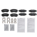 8pcs Ceramic Brake Pad Set for Subaru Forester Impreza Legacy Outback (2000–2023)