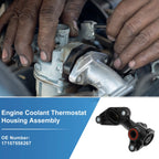 Engine Coolant Thermostat Housing Assembly No. 17107558267 for BMW X5 (2007–2013)