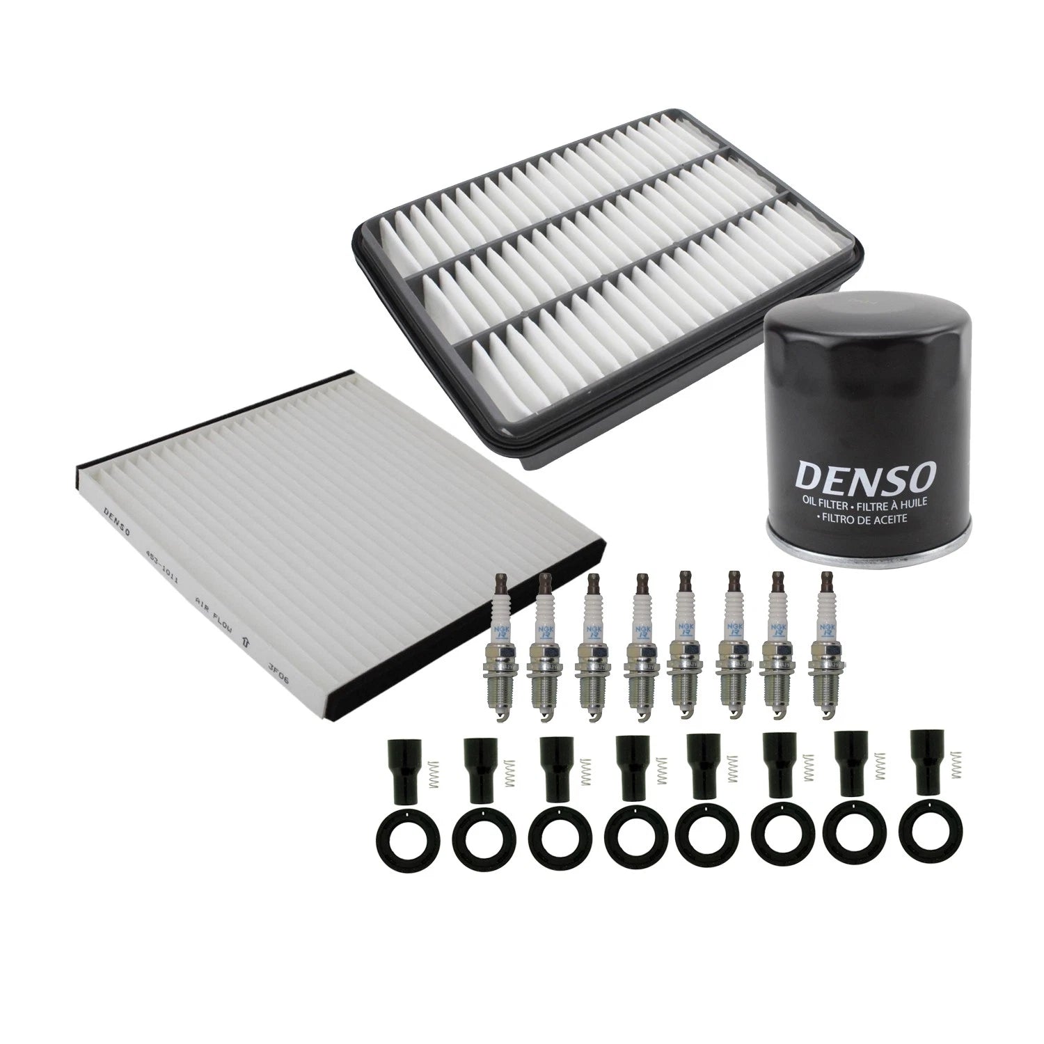Tune Up Kit with NGK 8 Spark Plugs & Boots for Lexus GX470 (2003–2009)