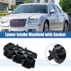Set of 1 Lower Intake Manifold for Jeep Dodge RAM Chrysler (2011–2018) Black